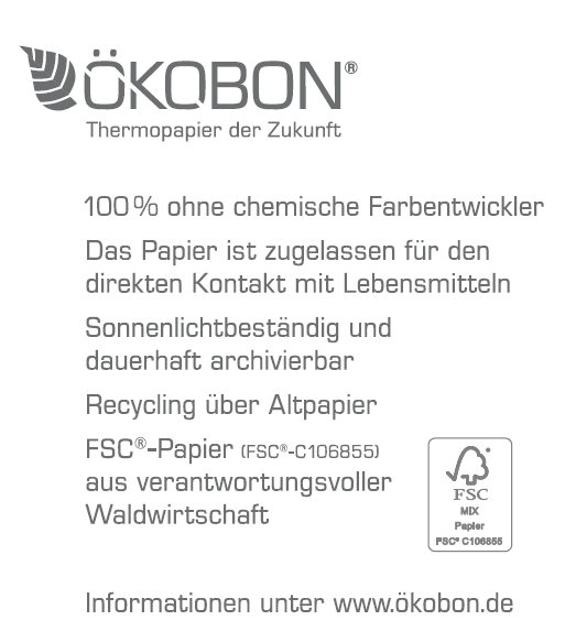 Ökobon 80/80m/12 mit Ökobon Infotext