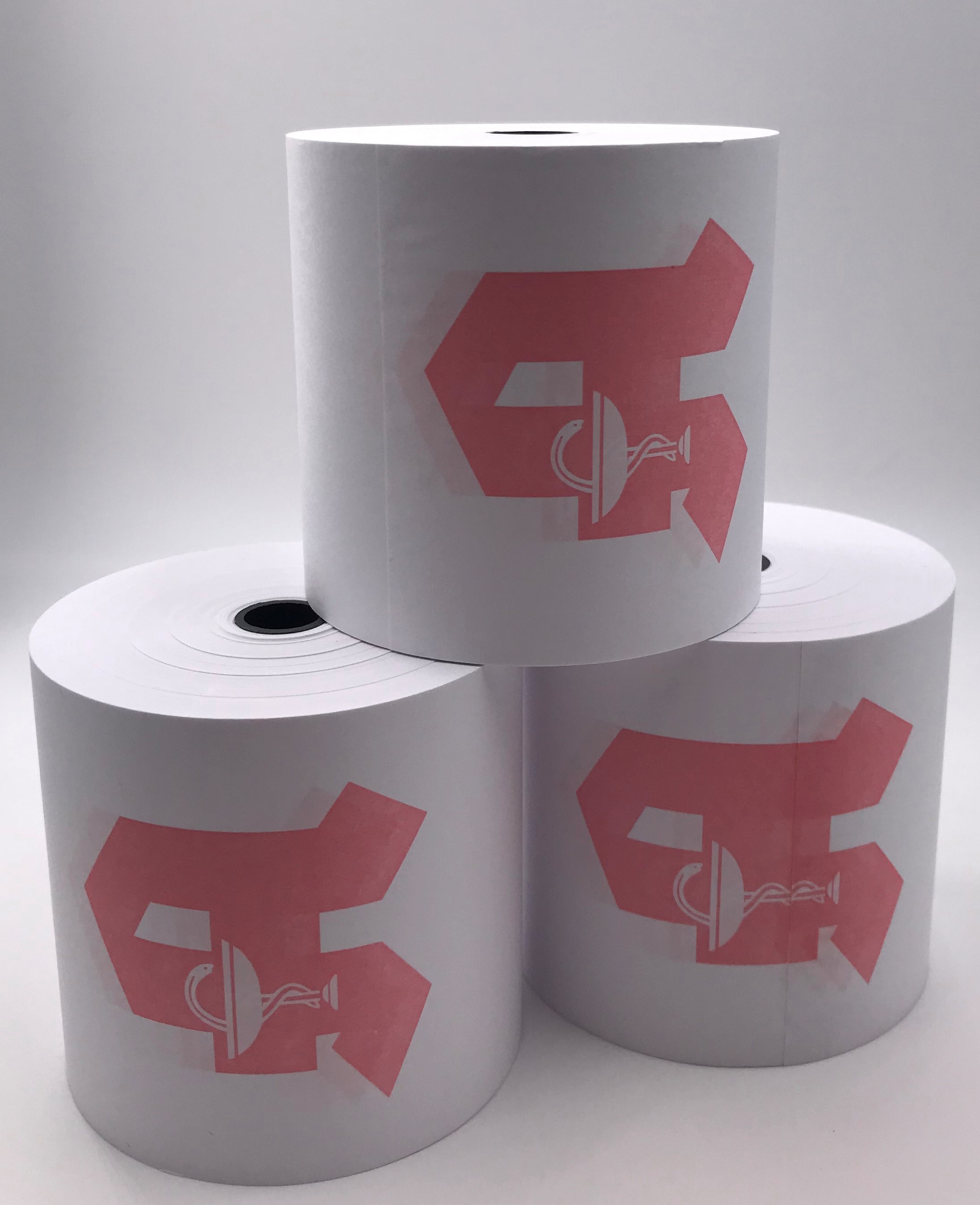 Kassenrollen 40 Rollen 76/80/12 für Apotheken